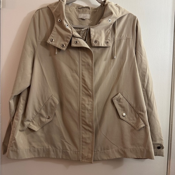 LOFT Tan Utility Jacket - Picture 2 of 7